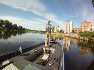 Spinnfischen in der Stadt