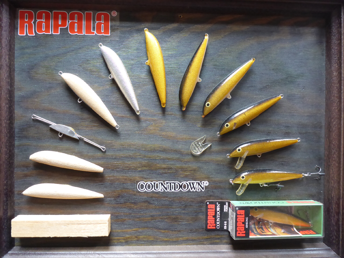 Rapala Countdown Produktionsstufen.