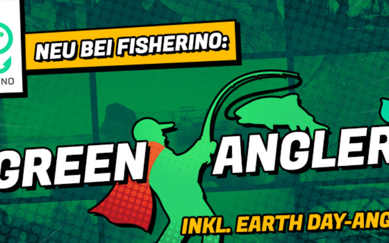 Neues Projekt „Fisherino GREEN ANGLER“ & nachhaltige Earth Day-Rabatte