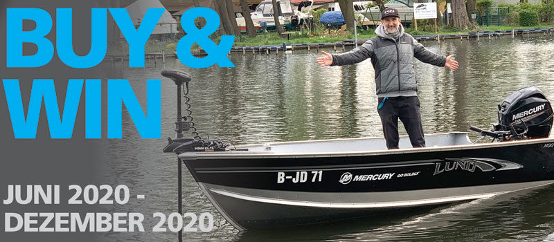 Buy & Win: Shimano verlost ein Bassboat!