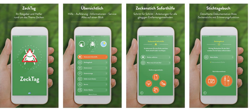 Der Zecke beim Angeln einen Schritt voraus: Mit der ZeckTag-App