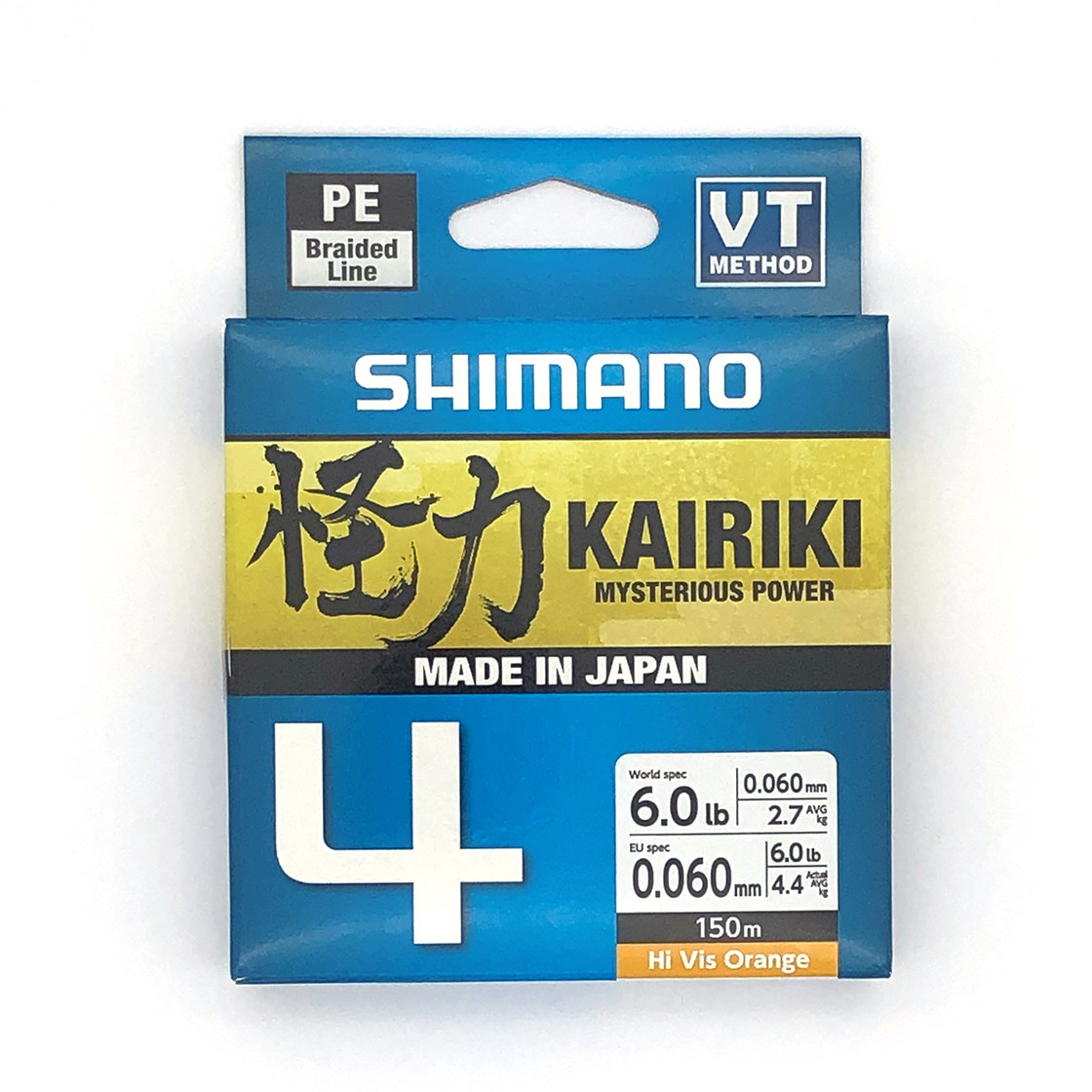Shimano Kairiki 8 Multi 0,13mm 0,16mm 0,19mm 0,20mm 0,23mm 0,28mm 0,315mm 3000m 