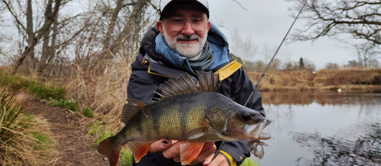 Mini-Krebs Barsch an der Rushka