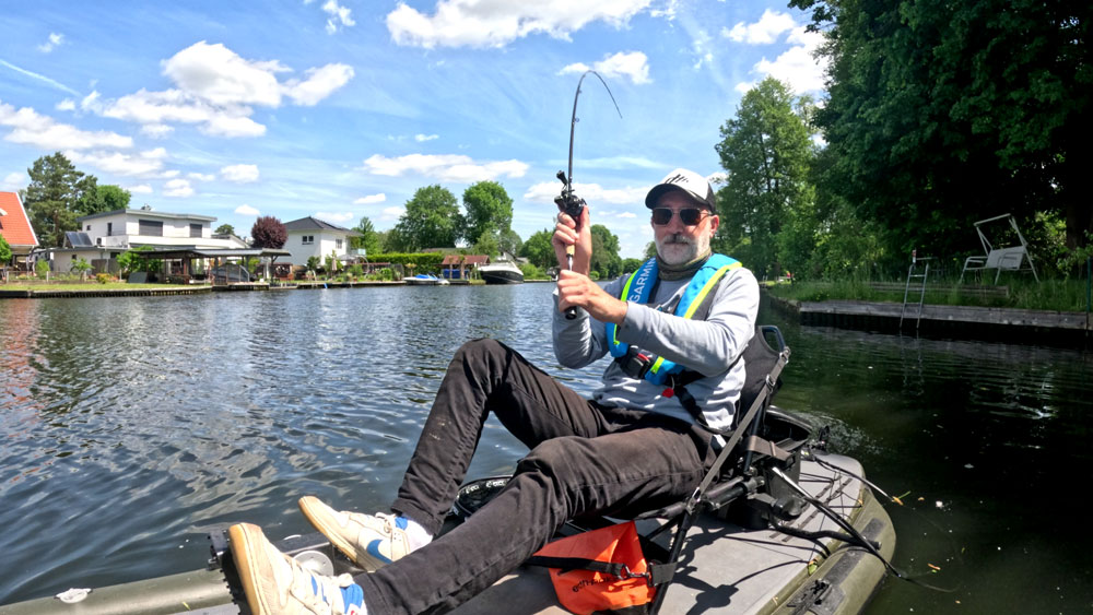 SchattenBarsche im Sommer fangen