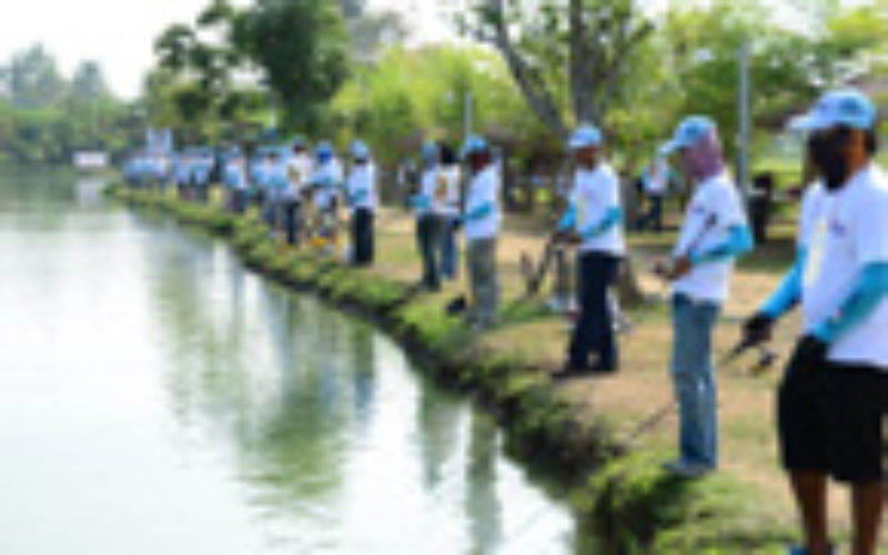 PayLake-Party: Sébile Family Fishing Day in Thailand